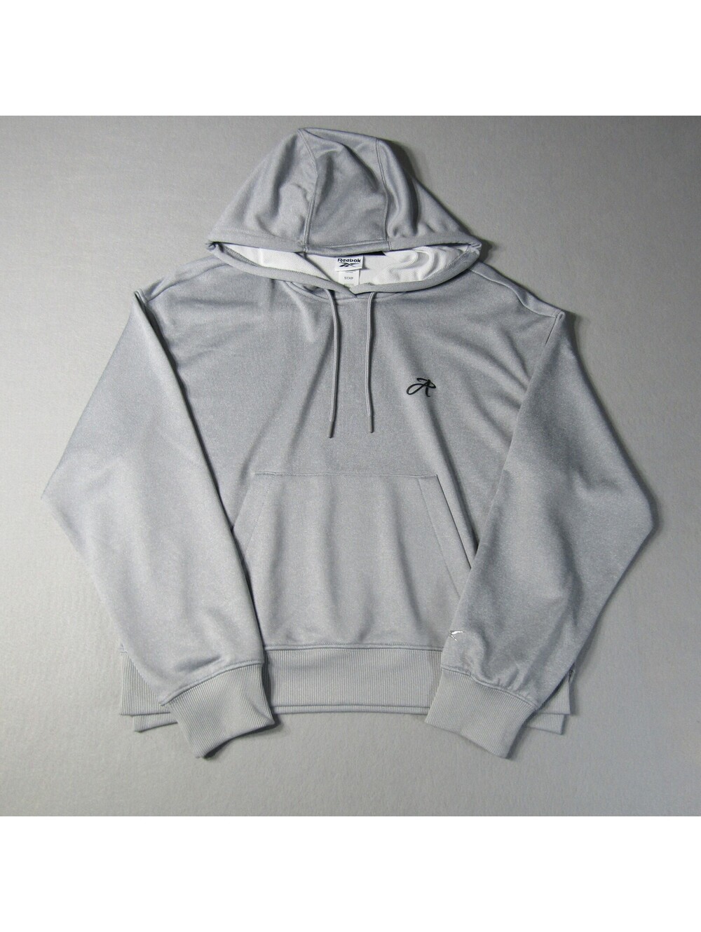 NWT Reebok Angel Reese Sweatshirt Hoodie Woman's S Grey Heather